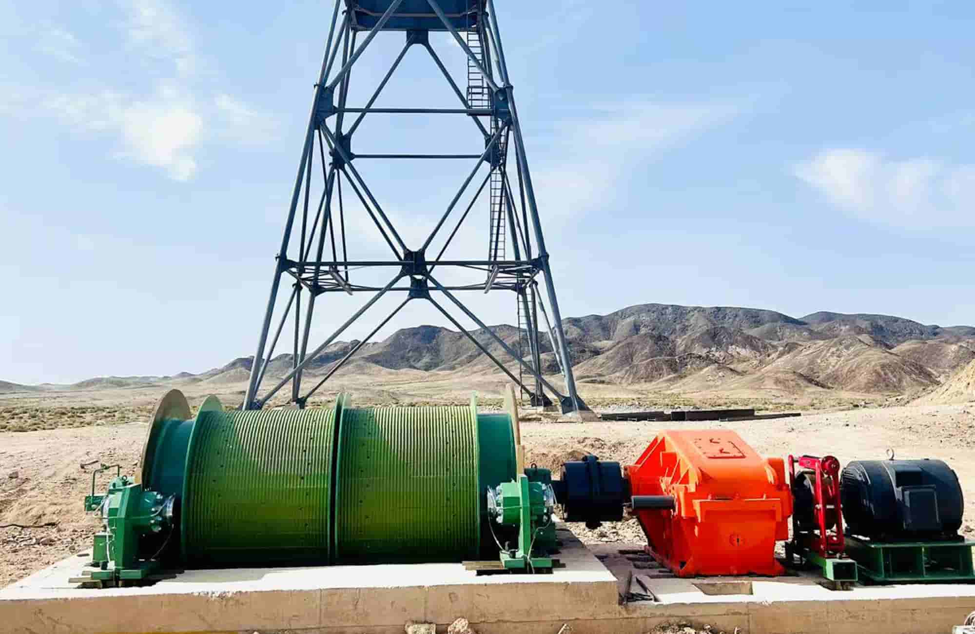 2JTP-1.2×0.8/1.0（P）矿用提升绞车