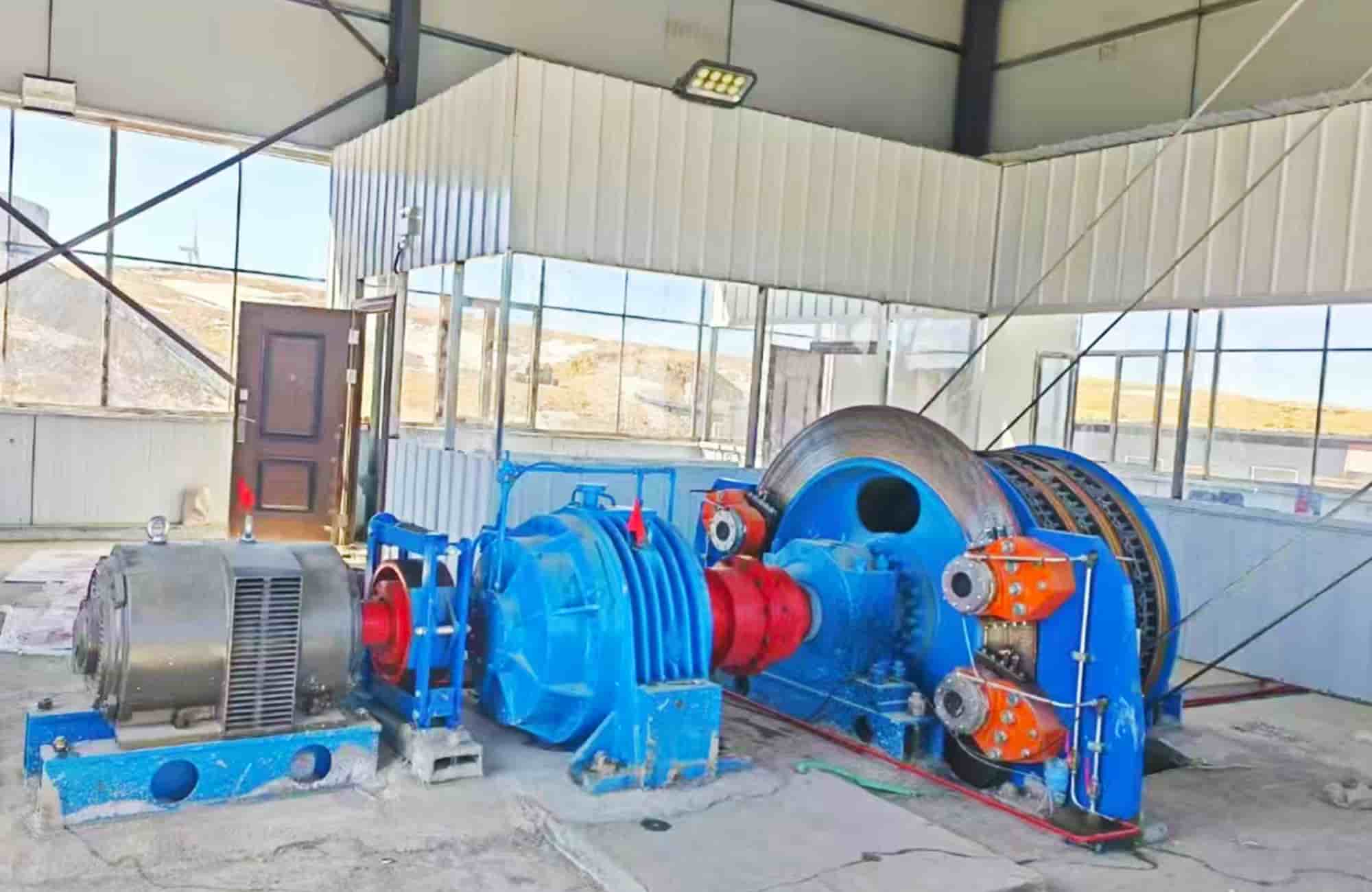 JKM-3×4多绳摩擦矿井提升机