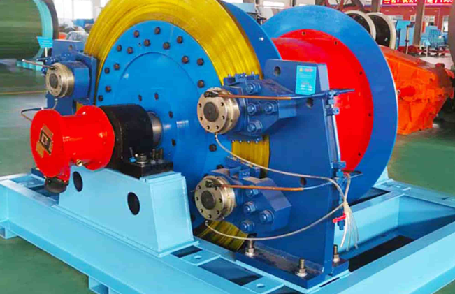 永磁电机内装式提升绞车