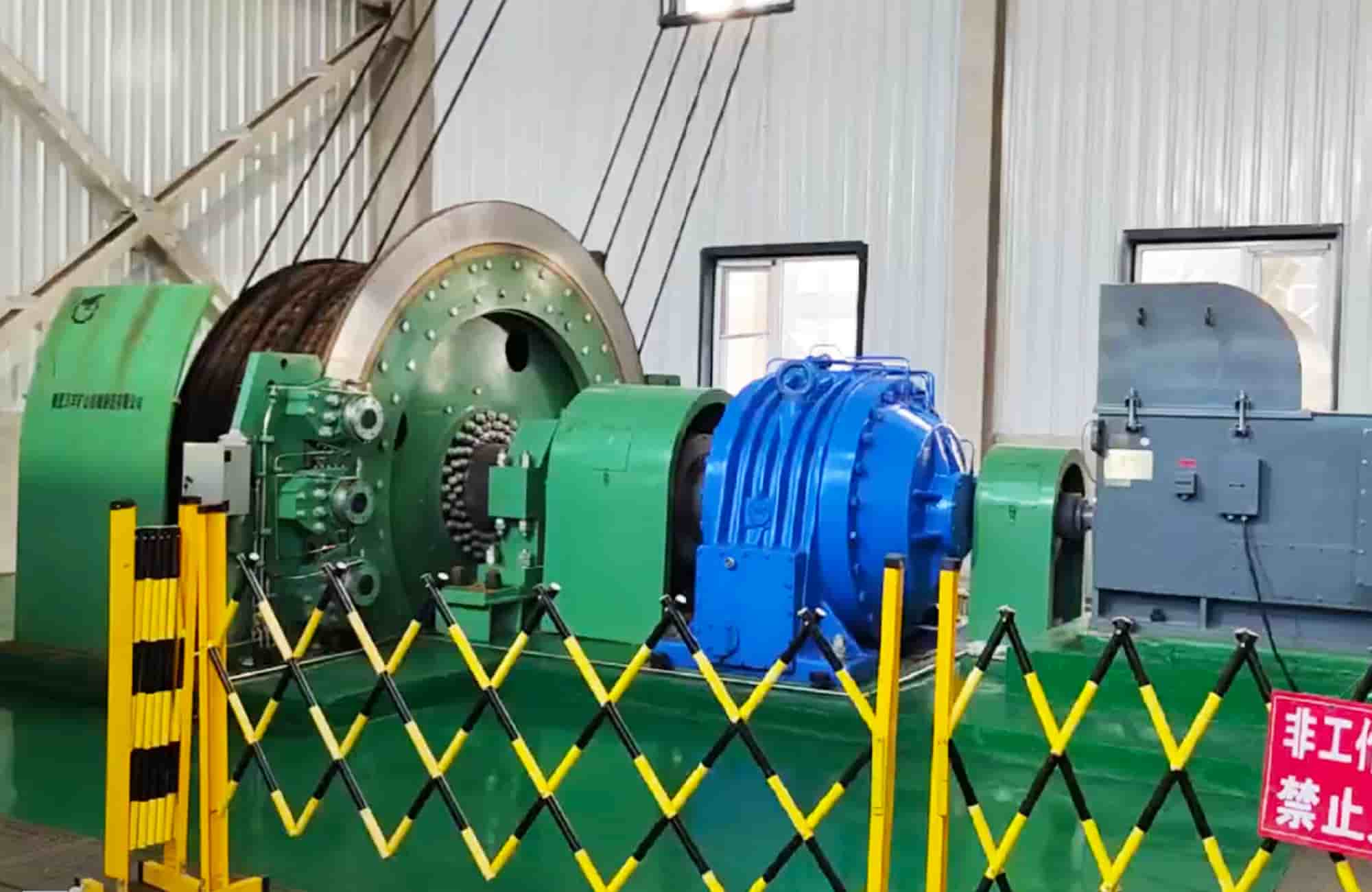 JKMD-2.6×4PI多绳摩擦提升机